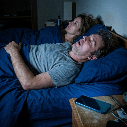 Anti-Snoring Chin Device with Gentle Pulses